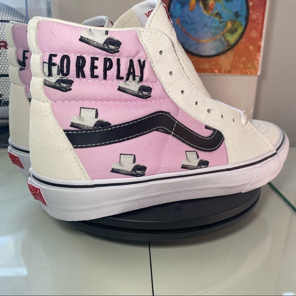 🆕 Vans	Cali Thornhill Dewitt Vault Sk8-Hi LX 'Pink Doomsday Foreplay' - Mens 9 - Picture 6 of 12